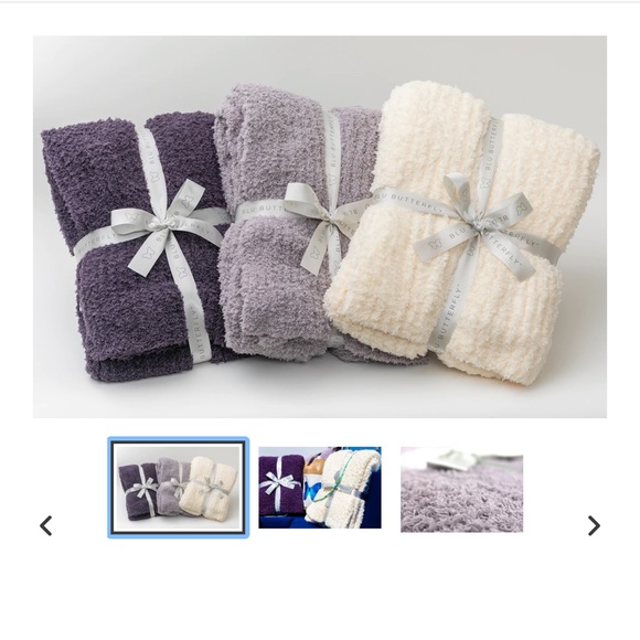 SET of 3 Luxury Blankets!! NWT exactly like barefoot dreams - Picture 1 of 9
